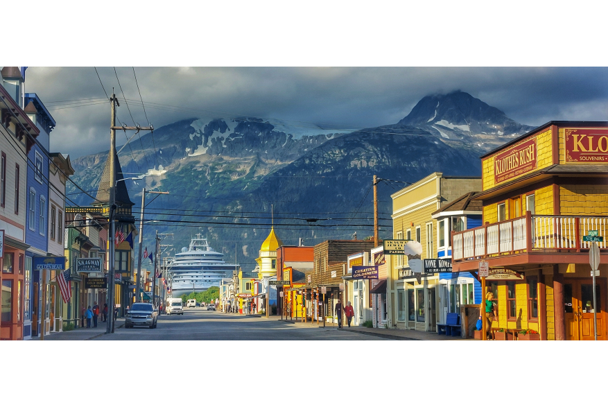 Early morning in Skagway