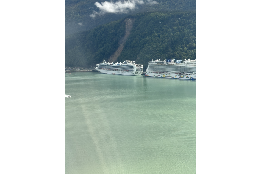 Coming into Skagway July 2023.