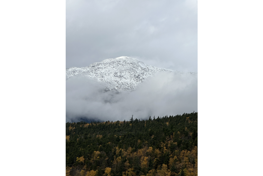 Foggy mountains