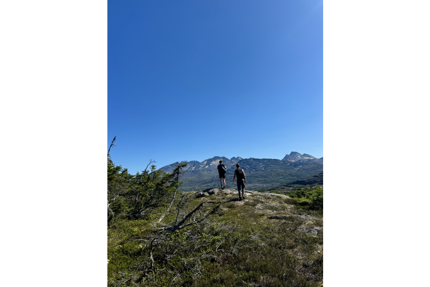 HIKING AT INTERNATIONAL FALLS