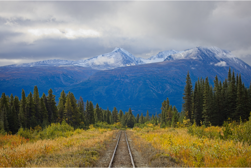 Along the Klondike Highway out of Skagway