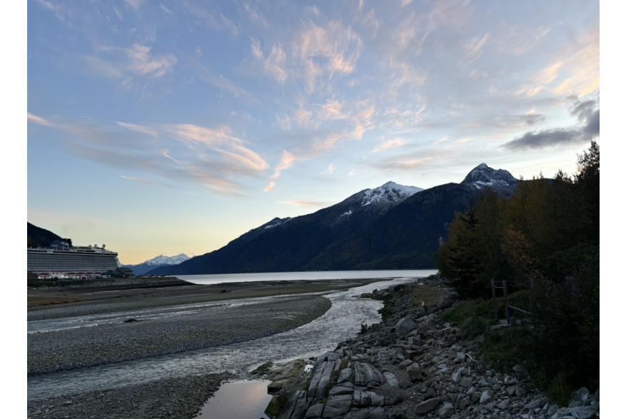 Nightly stroll along the Skagway River 2