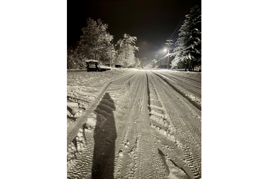 Christmas Eve Eve Snow on State Street