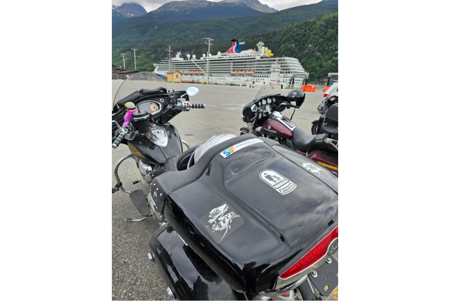 August 2, 2024. The Siouxland Miracle Riders, a group if men from the Sioux City, Iowa area, reached there destination of Skagway, Alaska. The group was on their annual fundraising trip to raise funds for our local CMN hospital. The funds raised this year were designated for a Pediatric emergency room.