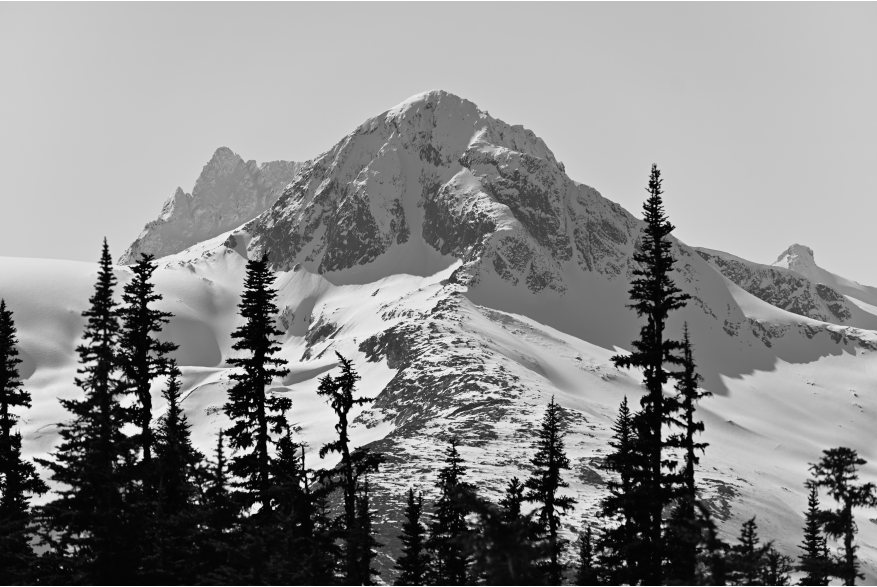 Hardin Peak from the Upper Dewey trail