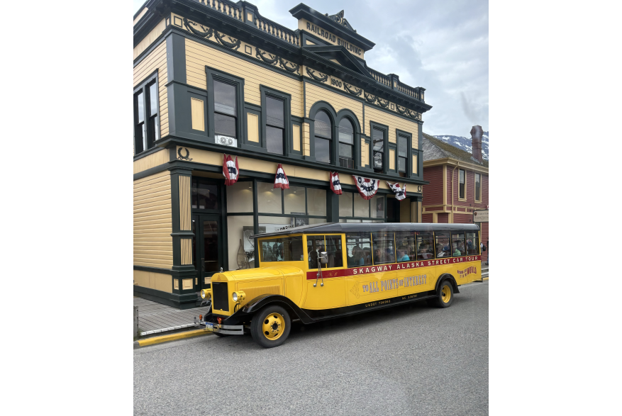 Skagway Streetcar and Railroad Building NPS in Skagway