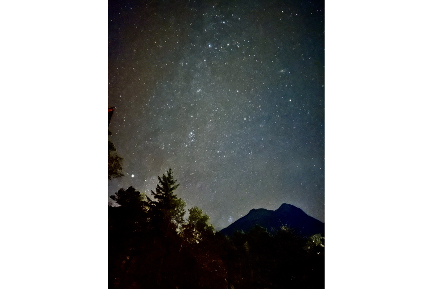 MILKY WAY STARS FROM THE FIRE DEPT LANDING AREA