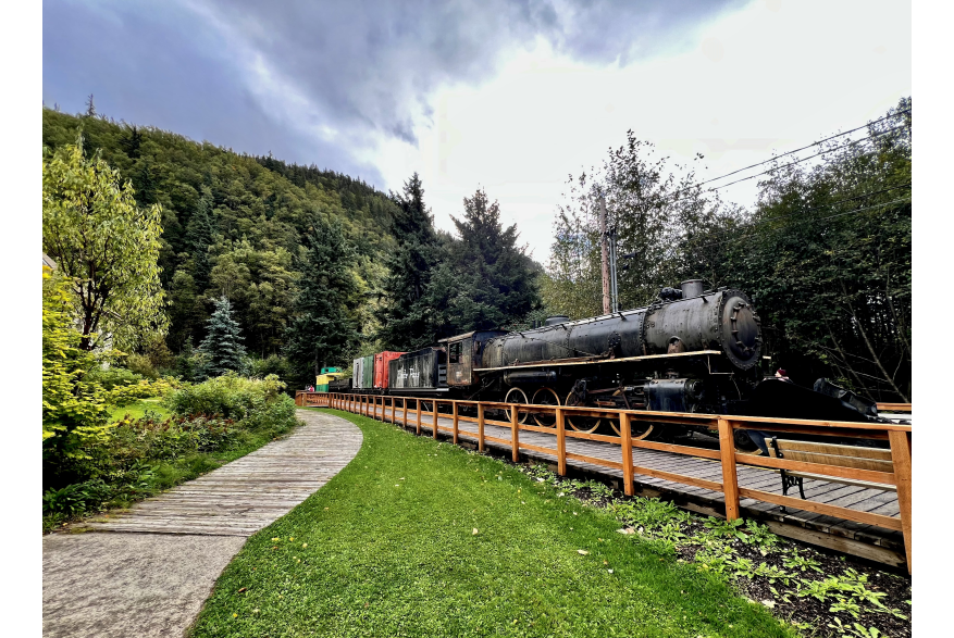 Taken in Skagway, behind the museum