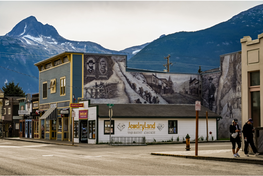 Historic downtown view