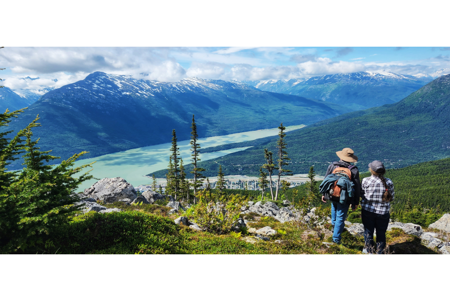 View from Upper Dewey Lake