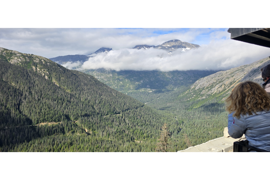 White Pass train ride.
