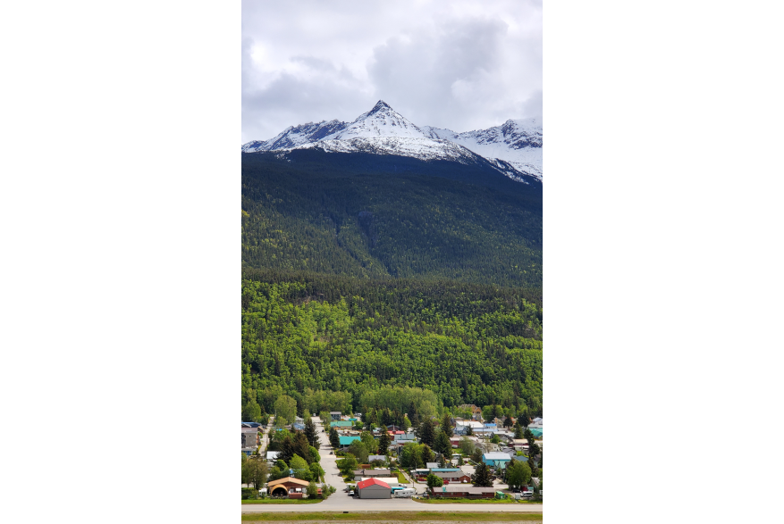skagway photographed from above