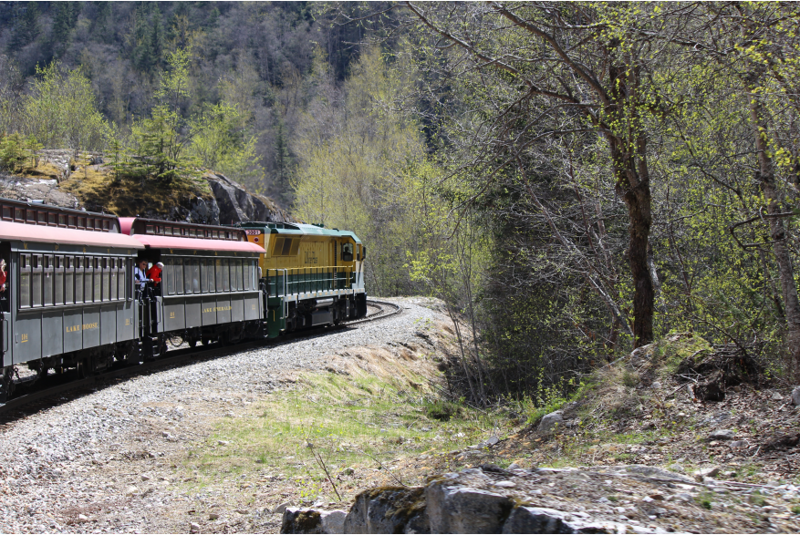 Taken during our train ride. We sat in near the middle which gave us a great view.