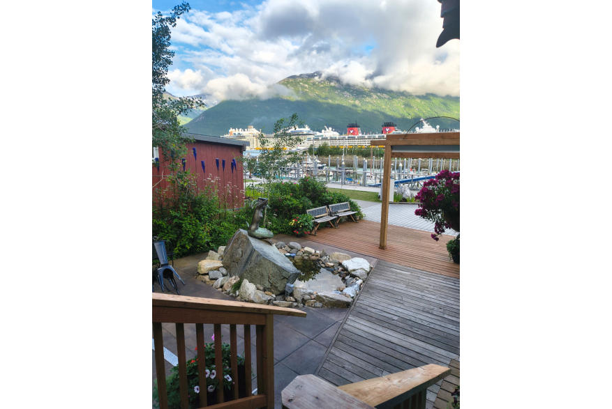 View from The Salty Siren