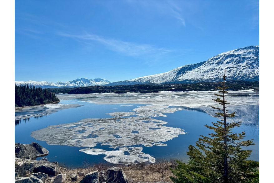 Klondike Highway on a sunny day