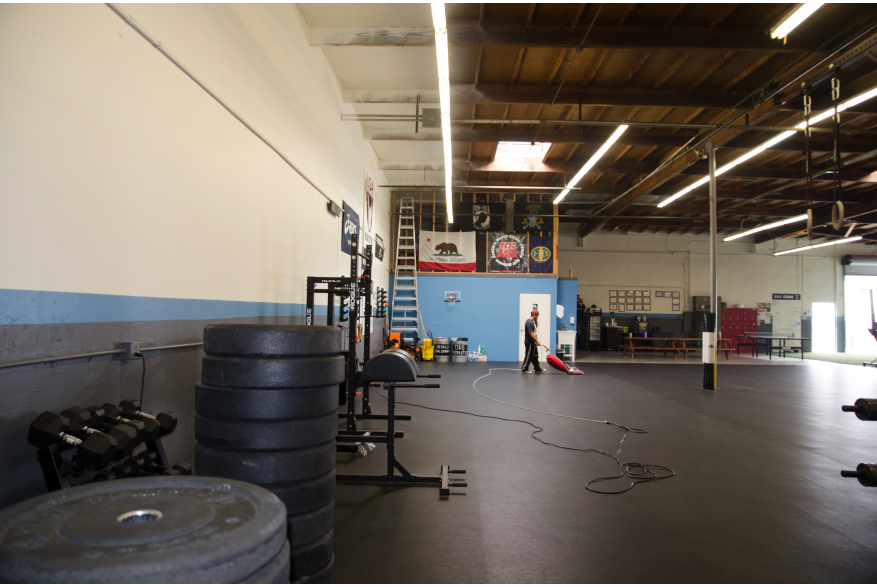 DRS Athletics-Interior Front Wall