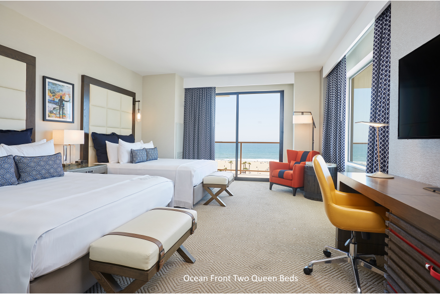 Waterfront Hilton Ocean View Room