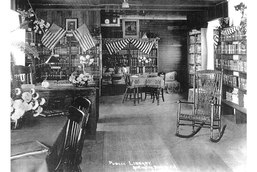 Public Library Interior 1910