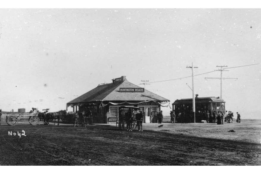 red car depot 1900s