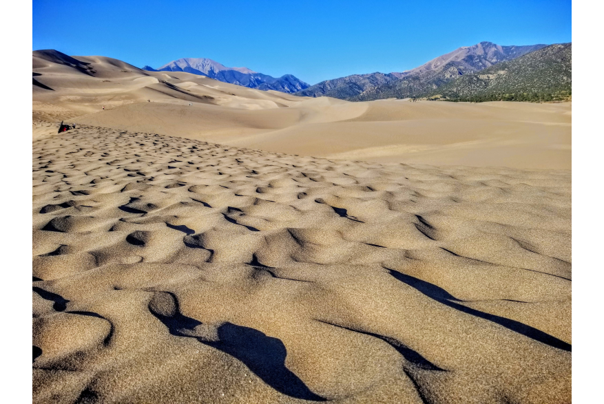 Great Sand Dunes NP waves wide