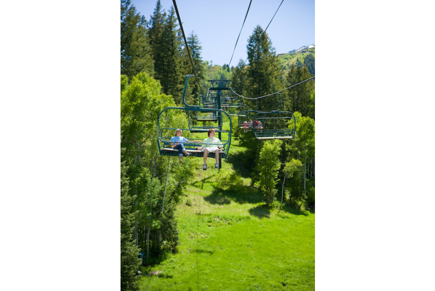 Summer Ski Lifts at Sundance Resort