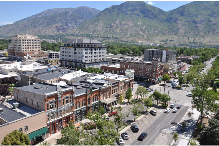 Downtown Provo in Summer