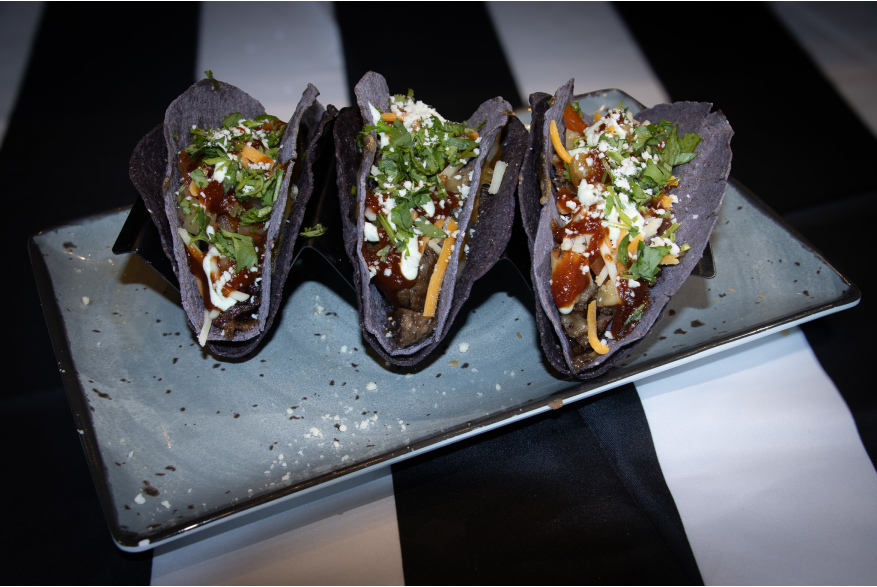 2 Words, 11 Letters Brisket Tacos