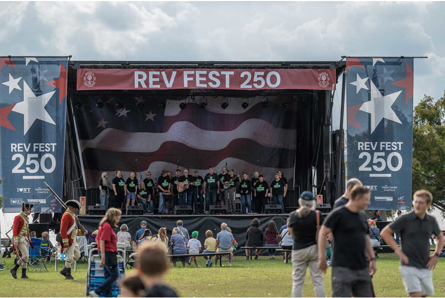 Rev Fest 250 Stage