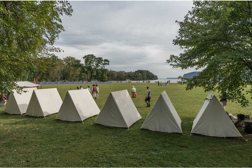 Tents at Rev Fest 250