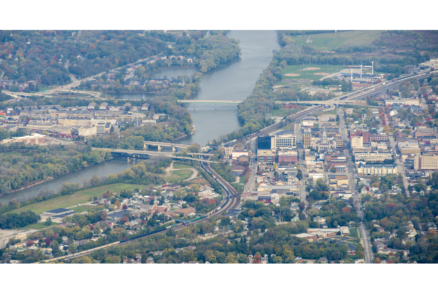 Aerial View of Downtown