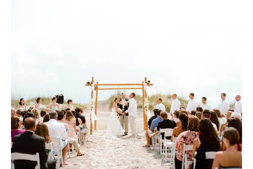 Beachside Wedding Ceremony