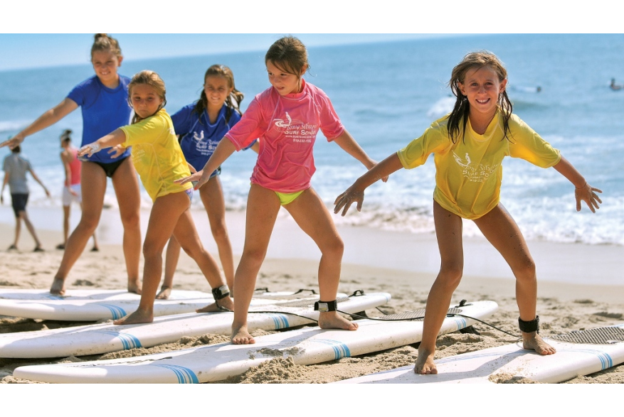 Surf lessons with the Tony Silvagni Surf School