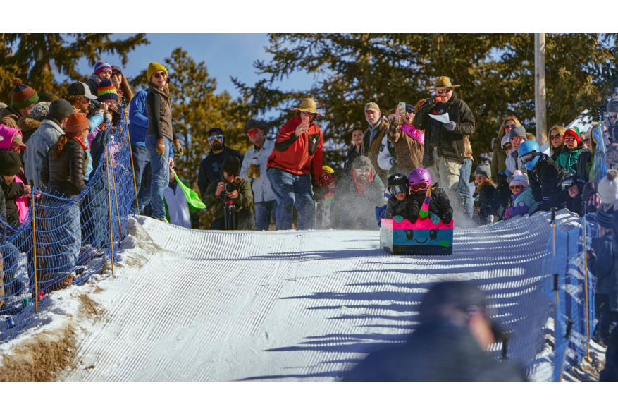 sledding