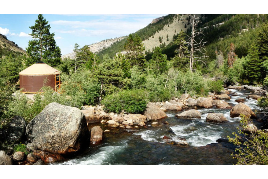 Yurt at Sinks Canyon SP Fremont County