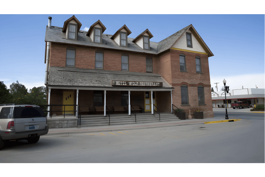 Hotel Wolf and Restaurant in Saratoga, Wyoming, a historic thing to do blending old-world charm and modern comfort.