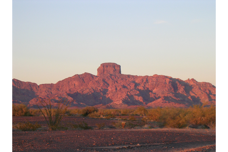 Castle Dome Peak in Yuma, Arizona