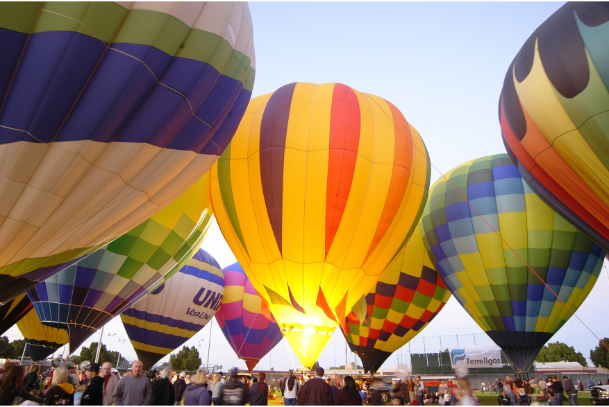 Colorado River Crossing Balloon Festival in Yuma, Arizona