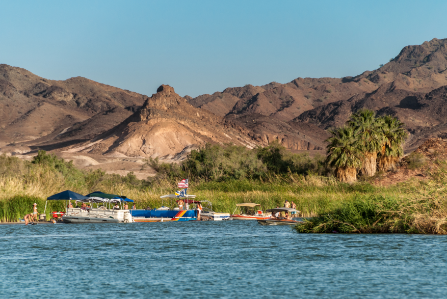 Boats at Colorado River