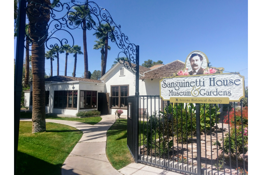 Sanguinetti House Museum & Gardens in Yuma, Arizona