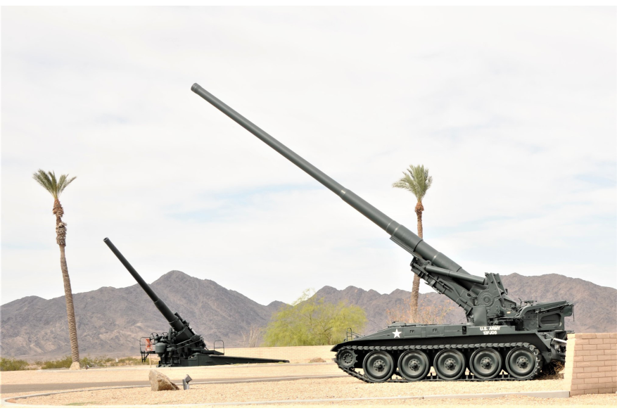 Behind the Big Guns at YPG in Yuma, Arizona