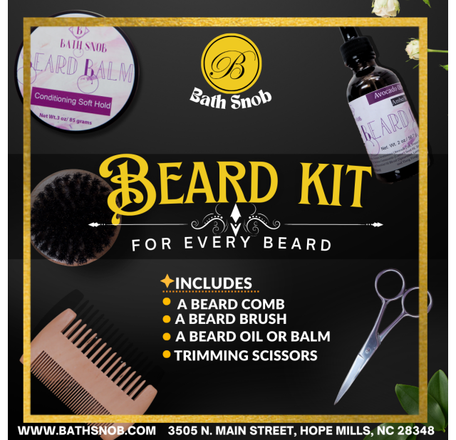 Beard Kit for Every Beard, Bath snob