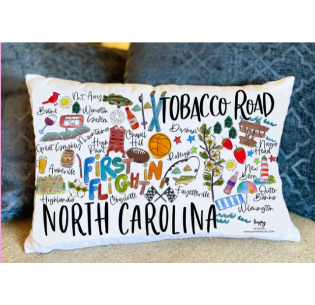 North Carolina Lumbar Pillow