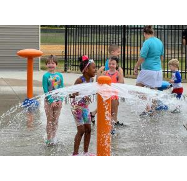 Kids at Splash Pad