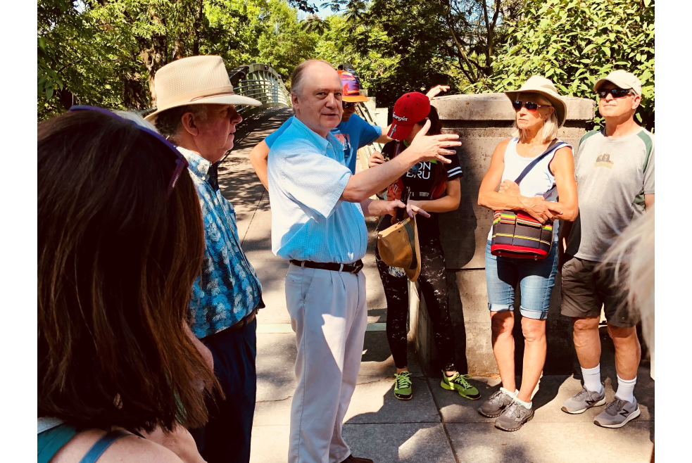 Bike Boat Brew & Bark Walking Tour