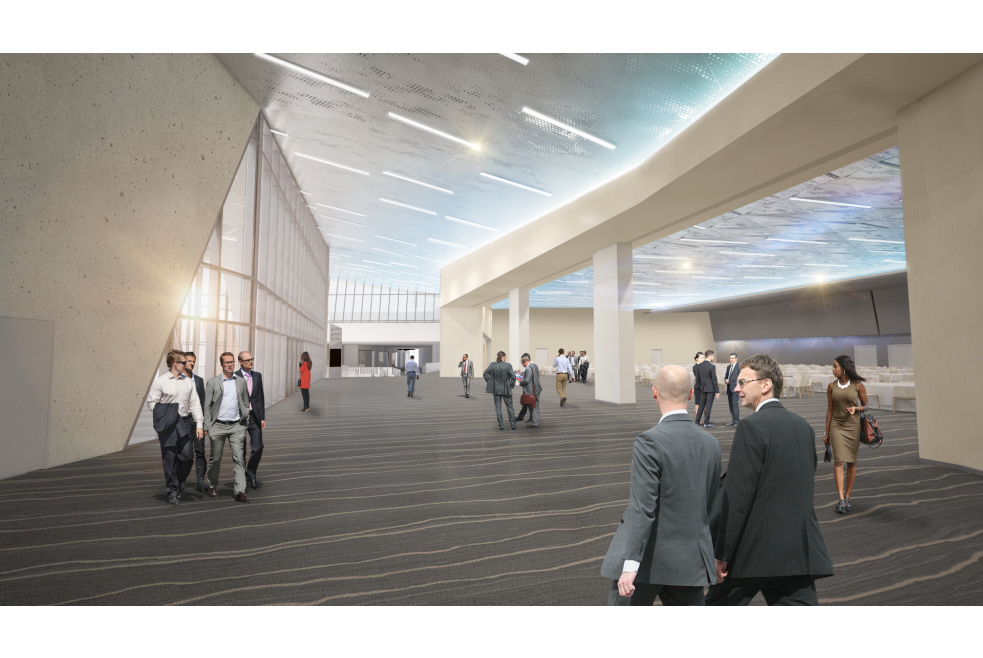 Interior Convention Center Rendering - 8