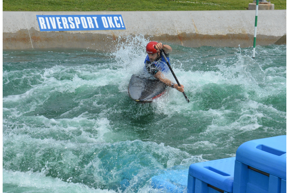 Casey Eichfield at 2024 Olympic Trials in OKC