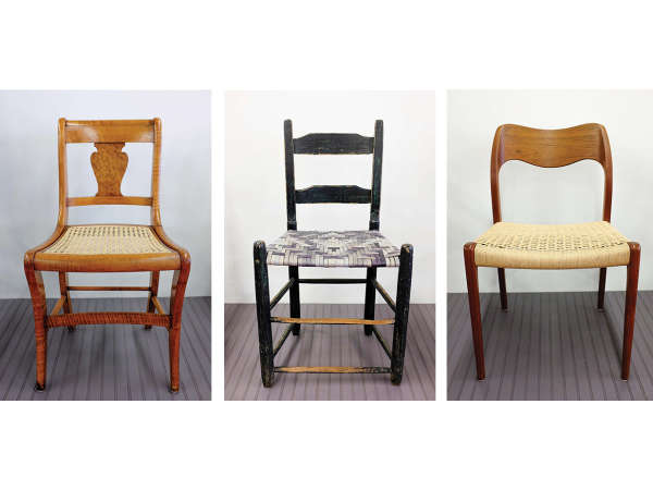 Silver river on sale chair caning