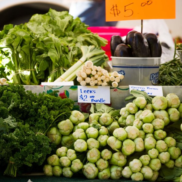 Vegetables at the Farmers' Market