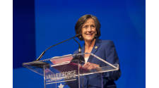 Valerie A. Arkoosh, MD, MPH, Chair of the Montgomery County Board of Commissioners speaks at the Valley Forge Tourism & Convention Board's 2017 Annual Luncheon.