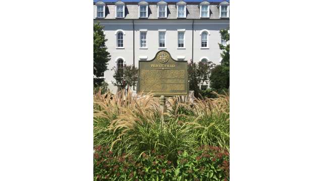 Herty Field Sign